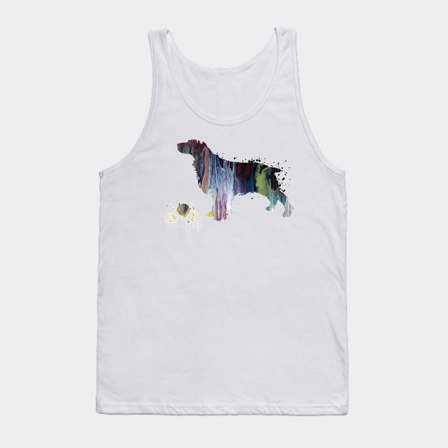 Spaniel with toy Tank Top by TheJollyMarten